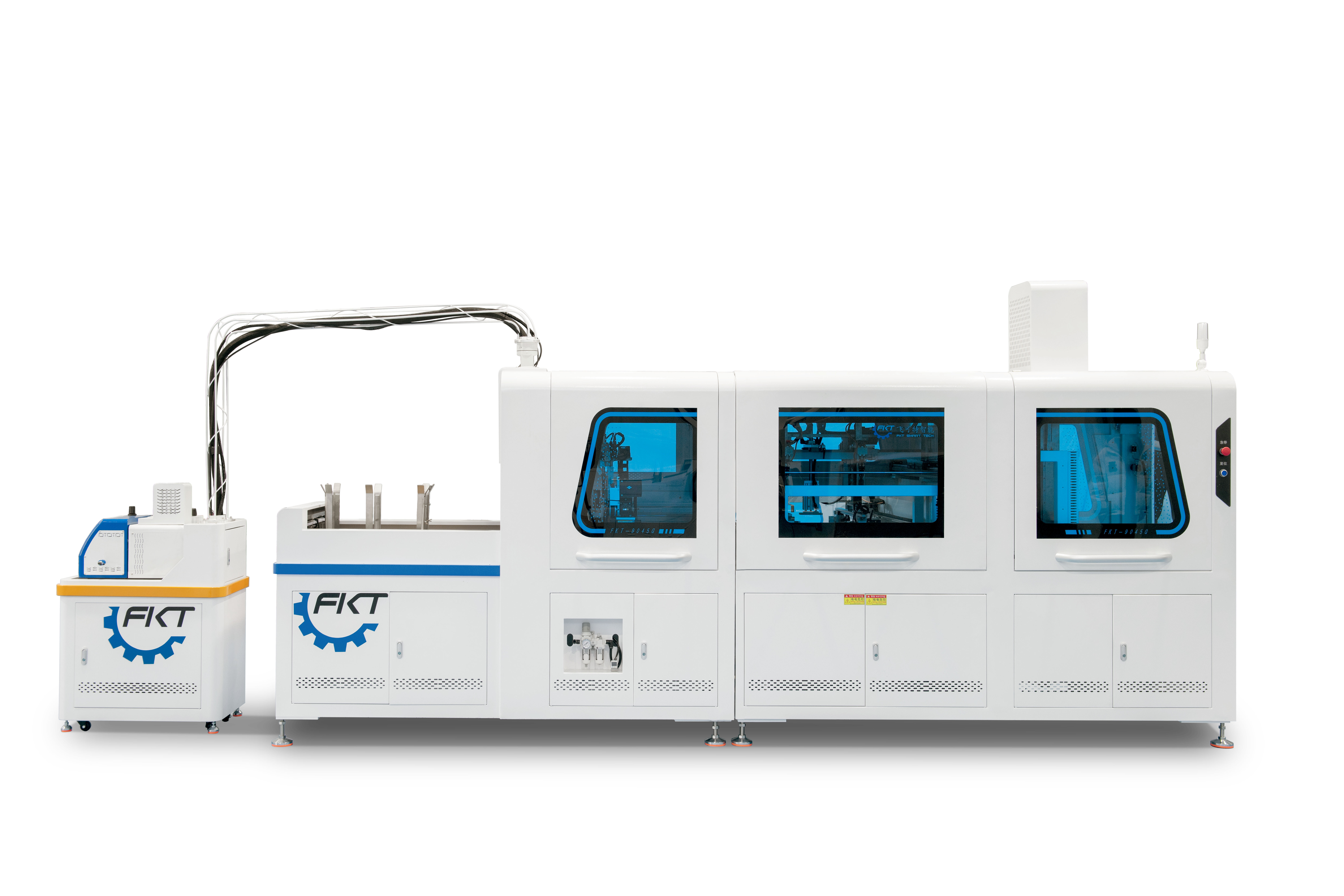 FKT-9045G Automatic High Speed Smart Cover Box Assembly Machine