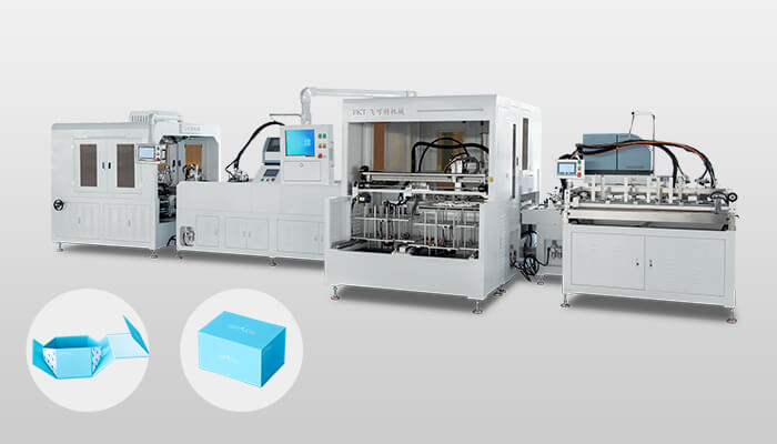 Automatic Production Line for 5-board Collapsible Box